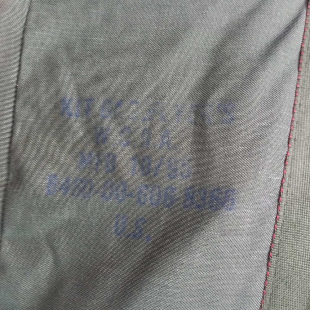 US Military Kit Bag Flyers 8460-00-606-8366 Olive Drab Nylon Duffle Bag s12 - Picture 4 of 5